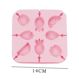 Round Shape Silicone Mold Lollipop Mould Children Kids DIY Baking Tools for Chocolate Candy Biscuit Home Kitchen Accessories