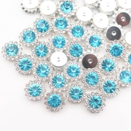 8mm-12mm Claw Rhinestones Pearl Stones Sew On Crystals Glass Beads Silver Base Stones Stass Trim Sewing Accessories Craft Gems