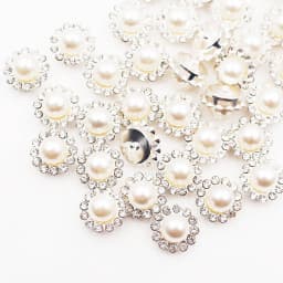 8mm-12mm Claw Rhinestones Pearl Stones Sew On Crystals Glass Beads Silver Base Stones Stass Trim Sewing Accessories Craft Gems