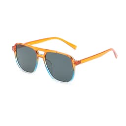 SHAUNA Retro Double Bridges Square Sunglasses Women Fashion Rivets Decoration Eyewear Shades UV400 Men Trending Sun Glasses