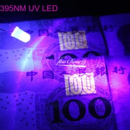 100PCS UV LED Diode DIP 3mm 5mm Diodes Clear UV 395nm LED Ultraviolet Ultra Violet LED Kit
