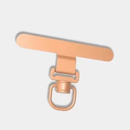 360 Rotating Phone Lanyard Clip Metal Stainless Steel Tether Tab Gasket Universal Anti-Lost Phone Strap Holder Adapter Connector