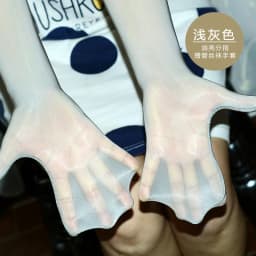 Sexy Lace Thin Transparent Hollow Breathable Long Gloves Seamless High Elasticity Solid Women Man White Black Stocking Gloves