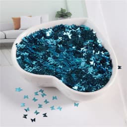 Ultrathin 3mm Butterfly Sequins Laser Glitter Nail Sequin Paillettes Eo-Friendly PET Sequin for Nails Art Wedding Decoration 10g