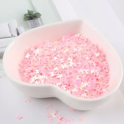 Ultrathin 3mm Butterfly Sequins Laser Glitter Nail Sequin Paillettes Eo-Friendly PET Sequin for Nails Art Wedding Decoration 10g