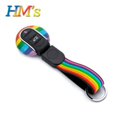 Car Key Ring For Mini Cooper F55 F54 Clubman JCW Key Chain Holder For Mini Cooper JCW One F54 F55 F56 F60 Countryman Accessories