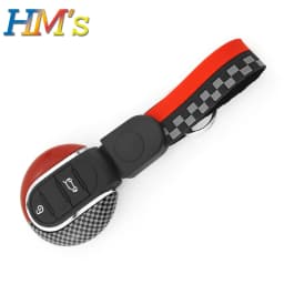 Car Key Ring For Mini Cooper F55 F54 Clubman JCW Key Chain Holder For Mini Cooper JCW One F54 F55 F56 F60 Countryman Accessories
