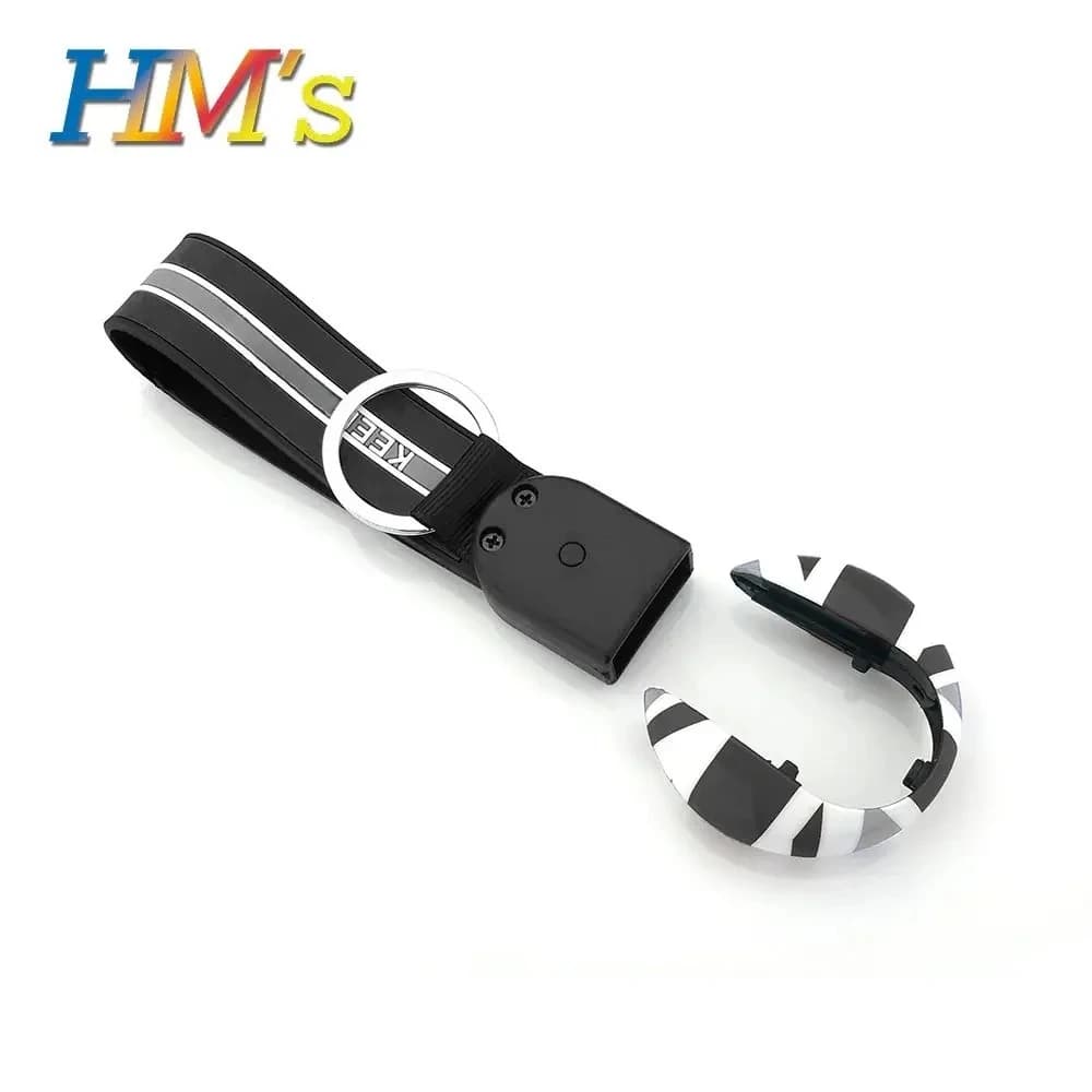 Car Key Ring For Mini Cooper F55 F54 Clubman JCW Key Chain Holder For Mini Cooper JCW One F54 F55 F56 F60 Countryman Accessories