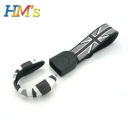 Car Key Ring For Mini Cooper F55 F54 Clubman JCW Key Chain Holder For Mini Cooper JCW One F54 F55 F56 F60 Countryman Accessories