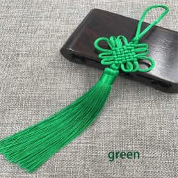 2pcs/lot Chinese Knot Tassel Silk Fringe Bangs Flower Tassel Trim Decorative Garment for Curtains Home Decoration Accessories