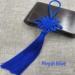 2pcs/lot Chinese Knot Tassel Silk Fringe Bangs Flower Tassel Trim Decorative Garment for Curtains Home Decoration Accessories