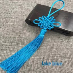 2pcs/lot Chinese Knot Tassel Silk Fringe Bangs Flower Tassel Trim Decorative Garment for Curtains Home Decoration Accessories