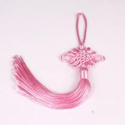 2pcs/lot Chinese Knot Tassel Silk Fringe Bangs Flower Tassel Trim Decorative Garment for Curtains Home Decoration Accessories