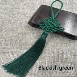 2pcs/lot Chinese Knot Tassel Silk Fringe Bangs Flower Tassel Trim Decorative Garment for Curtains Home Decoration Accessories