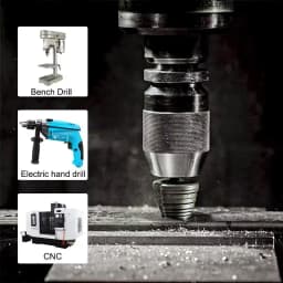 XCAN Step Drill Bit Metal Drill 4-12/20/32mm 6-30mm HSS Cobalt Step Cone Drill Bit Set Wood/Metal Hole Cutter Drilling Tool