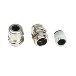 1piece Nickel Brass Metal IP68 Waterproof Cable Glands Connector Wire Glands For 3-44mm Cable High Quality M PG Cable Glands