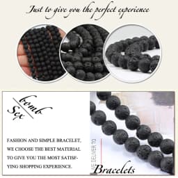 Healing Buddha Head Prayer Volcanic Lava Natural Stone Strand Bead Bracelet For Men Black Beaded Yoga Women armband Jewelry