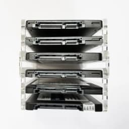 2F DIY2.5 inch solid state hard disk SSD acrylic bracket hard disk box external hard disk DE088