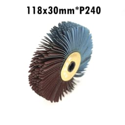1 piece Sanding Cloth Wire Polishing Brush Drill Woodworking Grinding Head Wheel