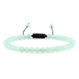 4mm Natural Mini Beads Bracelets for Women Men Round Agates Onyx Stone Yoga Braided Bracelet Elastic Charm Bangle Prayer Jewelry