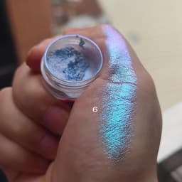 1 Jar AURORA Chrome Nail Art Flakes Multi Chrome Chameleon Peacock Galaxy Chrome Flakes Nail Art Mirror Powder Pigment
