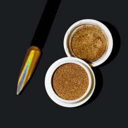 1 Jar AURORA Chrome Nail Art Flakes Multi Chrome Chameleon Peacock Galaxy Chrome Flakes Nail Art Mirror Powder Pigment