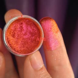 1 Jar AURORA Chrome Nail Art Flakes Multi Chrome Chameleon Peacock Galaxy Chrome Flakes Nail Art Mirror Powder Pigment