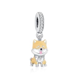 Original 925 Sterling Silver Charm Love Dog Puppy Cat Paw Pendant Charms Fit Brand Bracelets Necklaces Diy Jewelry For Women