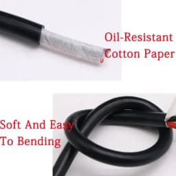 1M Flexible Silicone Rubber Cable Sq 0.3 0.5 0.75 Tinned Copper 1 1.5 2 2.5 4 6mm 2 3 4 6 Cores Soft High Temperature Wire
