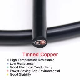 1M Flexible Silicone Rubber Cable Sq 0.3 0.5 0.75 Tinned Copper 1 1.5 2 2.5 4 6mm 2 3 4 6 Cores Soft High Temperature Wire