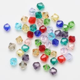 AAA Austrian Crystal Bicone Beads 2 3 4 6 8mm Multicolor Faceted Glass Spacer Beads for Jewelry Making Diy Accessories Wholesale