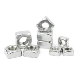 304 A2 Stainless Steel M3 M4 M5 M6 M8 M10 M12 Square Nuts Din557