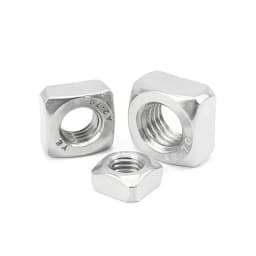 304 A2 Stainless Steel M3 M4 M5 M6 M8 M10 M12 Square Nuts Din557