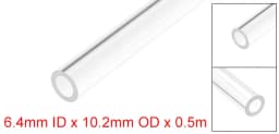 Uxcell O.D 8mm-22mm 50cm Long Rigid Acrylic Pipes Round Tube Tubing Transparent PMMA Tube Aquarium Accessoires Pipe Fittings