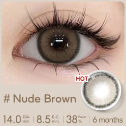 Hot! MAGISTER Natural Colored Contact Lenses Roze Beige Brown Contact Eyes Lens Ochre Lens Suitable All Occasions 14.0mm 6Months