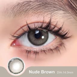 Hot! MAGISTER Natural Colored Contact Lenses Roze Beige Brown Contact Eyes Lens Ochre Lens Suitable All Occasions 14.0mm 6Months