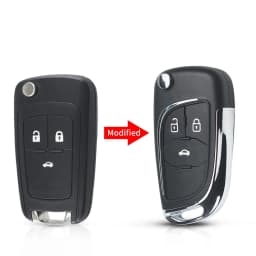 KEYYOU Remote Car Key Case For Chevrolet Cruze for OPEL Insignia Astra Zafira Mokka Agila Corsa Meriva Signum Tigra Mando