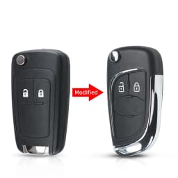 KEYYOU Remote Car Key Case For Chevrolet Cruze for OPEL Insignia Astra Zafira Mokka Agila Corsa Meriva Signum Tigra Mando