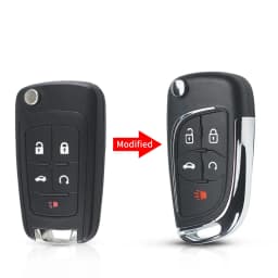 KEYYOU Remote Car Key Case For Chevrolet Cruze for OPEL Insignia Astra Zafira Mokka Agila Corsa Meriva Signum Tigra Mando
