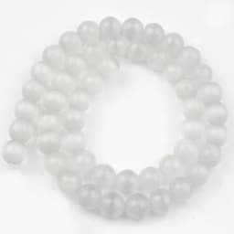 Black Glass Crystal Round Loose Spacer Beads For Jewelry Making DIY Charm Bracelet Necklace 15'' Strands 4/6/8/10/12mm