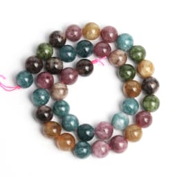 Black Glass Crystal Round Loose Spacer Beads For Jewelry Making DIY Charm Bracelet Necklace 15'' Strands 4/6/8/10/12mm