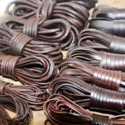 2meter 1-8mm Retro Brown Real Genuine Leather Cord Round Flat Rope String For DIY Necklace Bracelet Jewelry Making Accessories
