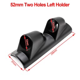 2INCH 52mm Universal Car Meters Holder Black Single Double Triple  Car Gauge Pod for Left Right Drive Car for 2 Inch 52mm Gauges