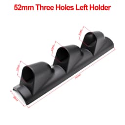2INCH 52mm Universal Car Meters Holder Black Single Double Triple  Car Gauge Pod for Left Right Drive Car for 2 Inch 52mm Gauges