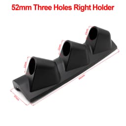 2INCH 52mm Universal Car Meters Holder Black Single Double Triple  Car Gauge Pod for Left Right Drive Car for 2 Inch 52mm Gauges