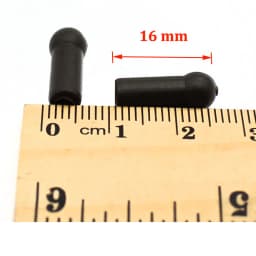 20Pcs Carp Fishing Buffer Beads Round Head Rubber Beads Hair Rig Sleeves Knot Protector Beads Helicopter Rigs Tackle Accessories