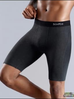 BONITOS Long Boxer Shorts Panties Man Underwear Men Boxer Men Underwear Natural Cotton Comfortable Soft Top Brand High Quality