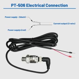 IP68 Pressure Transducer Pressure Transmitter Water Pump Sensor 0-16Bar/0-10Bar/25Bar 1/1.6Mpa/2.5Mpa 4-20ma G1/4