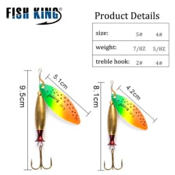 NGB Spinner Lure Bait Long Cast 18g 24g Spoon Lures Pike Metal Fishing Lure Bass Hard Bait With Hooks