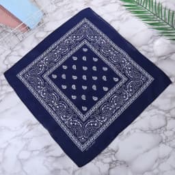 New Headbands Unisex Cotton Bandana Head Scarf Headwraps for Women Designer Headwear Double Sided Head Wrap Men Masks Face Scarf